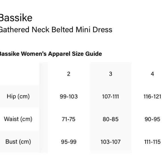 Gathered Neck Belted Mini Dress
Bassike - Picture 9 of 9